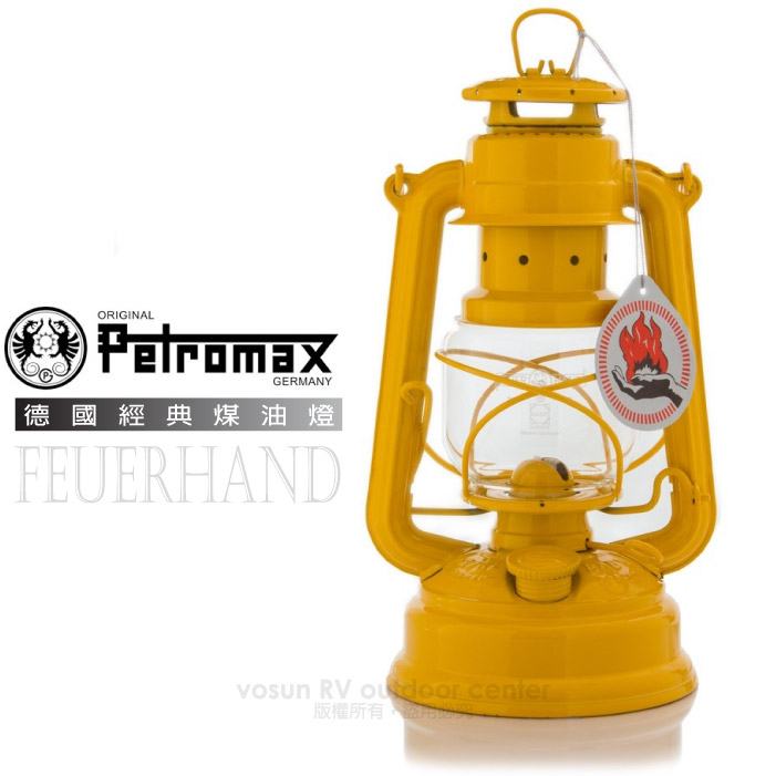 【德國 Petromax】經典 Feuerhand 火手 Baby Special 古典煤油燈具/276 信號黃✿30E010